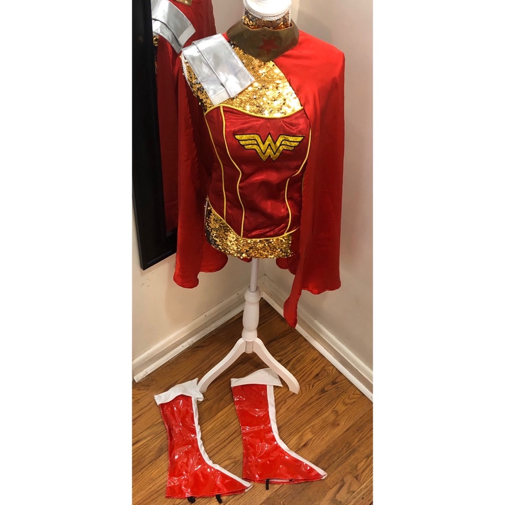 Classic Wonder Woman Corset Costume